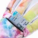 Ski Gloves for Men Women Kids - Waterproof Thermal Winter Snow Gloves, Touchscreen Compatible for Skiing, Snowboarding, Cold Weather, Parent-Child Outdoor Activities (S(Fits kids 8-10), Colorful)