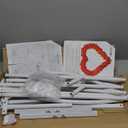 7.2ft Heart-Shaped Metal Balloon Arch Kit for Weddings Valentine's Day Proposals Engagements & Birthdays, Elegant Heart Arch Stand with Base for Ceremony Backdrops & Party Decorations