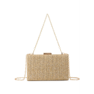 Summer Straw Clutch Purses for Women Raffia Evening Bag Woven Crossbody Handbags for Party Wedding