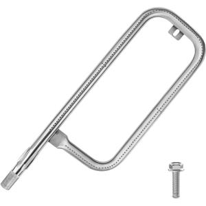 CANDANA Burner Tube for Weber Q200, 41862 Replacement Grill Burner for Weber Q200, Q220, Q2000 Q2200 20.5 Inches Grill Burner Tube Kit Replacement for Weber 69956/60041/41862