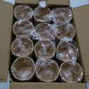 Lamosi 600 Pack 3 OZ Kraft Paper Cups, Disposable Bathroom Cups, Small Mouthwash Cup, Hot/Cold Beverage Cup for Home, Kitchen, Stores