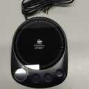 Coffee Mug Warmer - Fastest Heating & Highest Temperature, Coffee Cup Warmer for Desk Auto Shut Off, 4 Temp Settings & 1-12H Timer, Smart Electric Beverage Warmer for Coffee, Tea (Black)