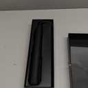 AINA Hair Straightener Comb, Flat Iron with Comb | Titanium Iron 450F | Dual Voltage Hair Straightening | Curling 2 in1 | Resolve Tangled | frizz Free (Vader Black)