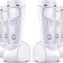 Enhon 4 in 1 LED Emergency Lights for Home Power Failure, 7 Pack Rechargeable Plug in Flashlight Motion Sensor Night Light, Automatic Turn On Power Outage Light for Home Hurricane Supplies(White)