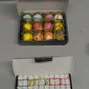 Bath Bombs Mothers Day Gifts for Women Mom Her Daughter Wife Set - 12Pack Handmade Natural & Organic, Spa Relaxing Birthday Gifts for Men, Aromatherapy Bubble Bath, Amazing Present for Wife & Kids; DMSKY 20 Pack Mini Lip Balm, Natural Lip Balm Bulk with Vitamin E and Coconut Oil, Moisturizing Lip Balms for Dry Cracked lips - 10 Flavors