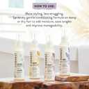 The Honest Company Conditioning Hair Detangler 3-Pack Leave-in Conditioner and Fortifying Spray, Tear Free Cruelty-Free, Hypoallergenic, Citrus Vanilla Refresh, 4 fl oz, pack of 3