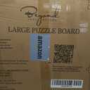 1000 Piece Wooden Jigsaw Puzzle Table - 4 Drawers, Rotating Puzzle Board | 30 X 22 Jigsaw Puzzle Board | Puzzles Cover Included - Portable Puzzle Tables for Adults and Kids by Beyond Innoventions
