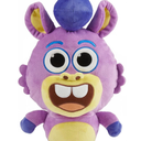 Mix WowWee Pinkfong Baby Shark Offical 12" Fin Friend Plush with Sound - Chucks, Purple And 50 Flat Head Pins