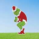 Silly Mischivieous Christmas Character Stealing Lights (Double Sided)