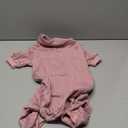 Dog Sweaters for Large Dogs Turtleneck Knitted Pet Clothes Solid Color Puppy Sweater Warm Dog Sweater(Pink&L)