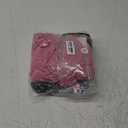 Riyiper 2 Pack Women Short Sleeve Dresses, Loose Fit Casual T Shirt Dress, Ladies Knee Length Swing Dress with Pockets Pink and Gray L