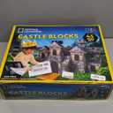 National Geographic Jumbo Cardboard Building Blocks  45-Pc. Extra-Thick Cardboard Bricks for Kids, Build a Castle Play House, Indoor Playhouse, Large Building Blocks, Kids Giant Blocks
