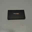 Weekly Pill Organizer 1 Time a Day  Travel Pill Case 7 Day, Small Pill Box 8 Compartments Push Open, with Color Slots, Medicine Organizer for Fish Oil, Vitamins, with Wrist Lanyard, BPA Free, Black