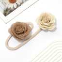 SUQ I OME Curtain Ropes Tiebacks, 2 Pack Boho Farmhouse Curtain Holdbacks for Thin Window Draperies (Large)