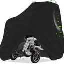Power Chair Cover, 600D Heavy Duty Waterproof Protection Cover for Power Chairs, Black (112*58*96.5CM)