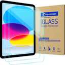 ArmorSuit 2 Pack Screen Protector for iPad 10th Generation 10.9 Inch Display 2022 Tempered Glass HD Clear Retina Display, Face ID and Apple Pencil Compatible