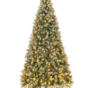 9 FT Artificial Christmas Tree Hinged
