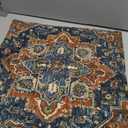 Boho Throw Pillow Covers 22x22 inch Set of 2,Boho Vintage Carpet Pattern Antique Ethnic Decor Double Sided Pattern Cushion Cover Soft Pillow Case Living Sofa Room Bed Square Pillow Cover