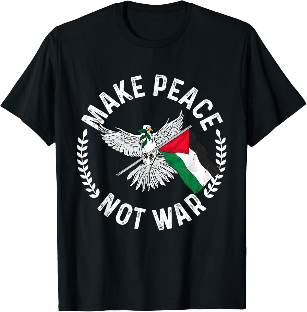 Palestine Gifts For Women Men Kids Free Palestinian T-Shirt (3T, Black)