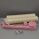 ANWA 32" Tall Cat Scratching Posts for Indoor Cats, 3-in-1 Cat Scratching Post with Plush Toys, Premium Sisal Post for Cats at All Ages with Reinforced Stable Base, Pink