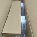 Toilet Seat Elongated, Slow Close Hinges, Four Non-Slip Bumpers, Easy to Install and Clean, Durable Plastic, White Two Sets of Mounting Parts Included