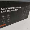 Leg Massager with Heat and Compression, Foot Calf & Thigh Massage for Circulation and Pain Relief, Leg Compression Massager with Handheld Controller 3 Intensities 6 Modes - FSA HSA Eligible