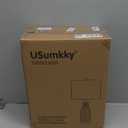 23.75 inches Modern Ceramic Table Lamp Set of 2 for Living Room, Farmhouse Bedside Nightstand Lamp for Bedroom Home Office Dorm