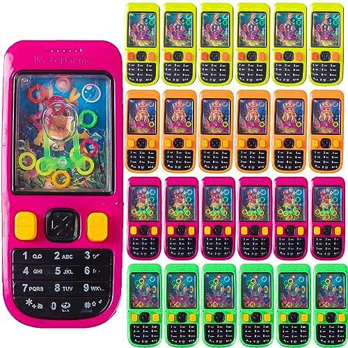 Desyeryamimi 32 Pack Handheld Water Ring Games for Kids Party Favors Goodie Bags Stuffers Return Gifts for Kids Birthday Classroom Prize Box Rewards Bulk