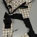 Baby Sling Carrier Newborn to Toddler, Adjustable Toddler Carrier Sling Baby Carrier Toddlers Sling Carriers Hip Carriers for 8-40lbs, Brown Houndstooth