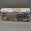 bella 2 Slice Slim Toaster, Fits-anywhere Kitchenware, 6 Setting Shade Control with Reheat & Cancel Buttons, Fits sourdough, 10 Long Slot, Anti Jam & Auto Shutoff, 900 Watt, Blossom