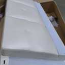 Modern L-Shaped Sectional Sofa with Chaise Lounge, 4-Seater Leather Couch with High-Density Foam Cushions, for Living Room, Apartment, Studio, Easy Assembly, Pearl White