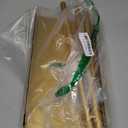 Towel Rack for Bathroom, Wall Mounted Vertical Rolled Towel Storage Organizer Holder with Shelf, Holds Up 6 Large Bath Sheets, Gold Large Size