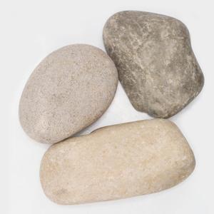 40 LBS Natural Large River Stones  4-7 Inch Pebbles for Water Features, Aquascaping, and Garden Pathways. Ideal for Enhancing Outdoor Landscaping and Creating Beautiful Natural Designs