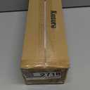 Kitsure Shoe Rack - Non-Woven Shoe Rack Shelf, Shoe Organizer for Closet, Entryway, Garage & Corridor, Stackable Shoe Shelves, X-Large, Black (27.5" Wide - 4 Tier)