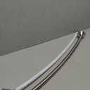 Moen DN2160BN 54 to 72-Inch Adjustable Length Curved Shower Rod, Brushed Nickel