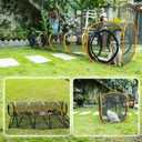 Cat Play Tunnel + Cube(with Three Ways) for Indoor and Outdoor, Cat Playpen, Play Enclosures, Collapsible Cube, Tunnel, Easy to Connect with Tent
