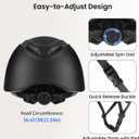 Horse Riding Helmet for Adults Adjustable Equestrian Helmet with Ventilation for Men & Women - Lightweight Safety Headgear for Outdoor Riding (Fits 22"-24" / 56-61cm)