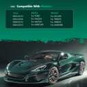 SCITOO D1047 Front Ceramic Brake Pads Sets Fit For Ford For Escape 2005-2012,For Mazda Tribute 2005-2006 2008-2010,For Mercury Mariner 2005-2011