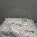 Amazon Basics White Down Alternative Comforter and Duvet Insert with Corner Tabs (Size King, Light)