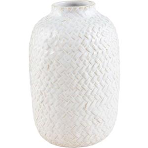 Mud Pie Textured Bud Vase, Large, 5 3/4" x 3 3/4" Dia