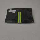 5200 Fireproof Waterproof Document Bag with Lock and Zipper,Safe Fireproof Waterproof Money Bag,Suitable for Cash, Mobile Phones, Keys, Credit Cards (Black, M) (13.3*0.98*9.2 inch)
