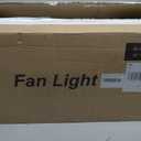 52inches Ceiling Fan with Lights,Wood Downrod Ceiling Fans with Remote Control,Dimmable Light,3 CCT,6 Speeds,Noiseless DC Motor,2 rods,Ceiling Fan for Bedroom,Living Room,Office,Indoor, Large