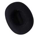 GRNUS Men Women Wide Brim Western Cowboy Cowgirl Hats with Buckle Belt (US, Alpha, One Size, Black-#3)