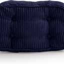 HIGOGOGO Lumbar Support Pillow for Recliner Chair/Accent Chair/Couch/Office Chair, Tufted Corduroy Back Support Cushion for Elderly, Recliner Cushions for Back Rest
