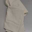 MIULEE Cream Beige Privacy Outdoor Curtains Waterproof Non-See-Through Semi Sheer 2 Panels Set Elegant Rod Pocket for Patio, Porch, Pergola, Cabana, Gazebo, 52 X 96 Inch Long