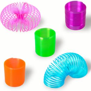 Coil Spring Toy - 25 Pcs - Kids Party Favor - Bulk Coil Springs for Party Favors - Easter Egg Fillers - Goodie Bag Supplies - Pinata Stuffers - Bulk Gifts for Kids - Classroom Prizes