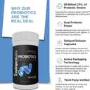 Adult Probiotics & Prebiotics 50B CFU, for Gut Health, 60-day supply, BB: October 22, 2028