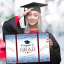 2 x Vlipoeasn 2026 Graduation Guest Book Alternative, Red Blue & White Class of 2026 Graduation Party Decorations, Unique Graduation Gifts for Friends, Grad Signature Book for 2026 College High School