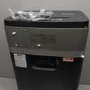 BONSEN Paper Shredder, 20-Sheet 60 Mins Nonstop Heavy Duty Paper Shredder for Office, 60dB Ultra Quiet Cross-Cut Shredder with 6.6 Gals Basket, Anti-Jam CD and Credit Shredder for Home Office (S3104)