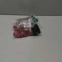 CHICME Women's Lace Trim Side Slit Modal Cami Sleep Dress Loungewear Cute Night Gowns for Women (Medium, 2-pack Red+black)